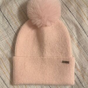 Steve Madden Light Pink Knit Beanie NWOT